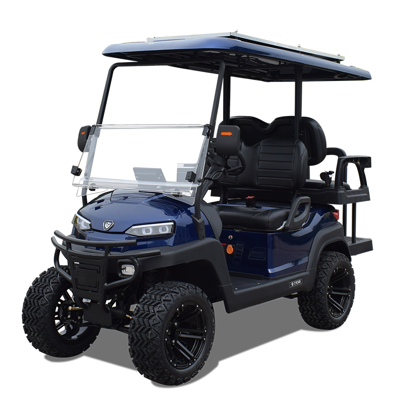 4 seater utility golf cart Z2C royal blue