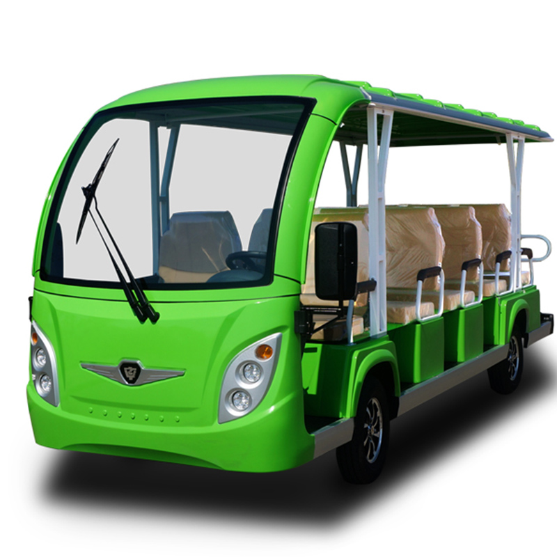 14 seater sightseeing cart A14 green