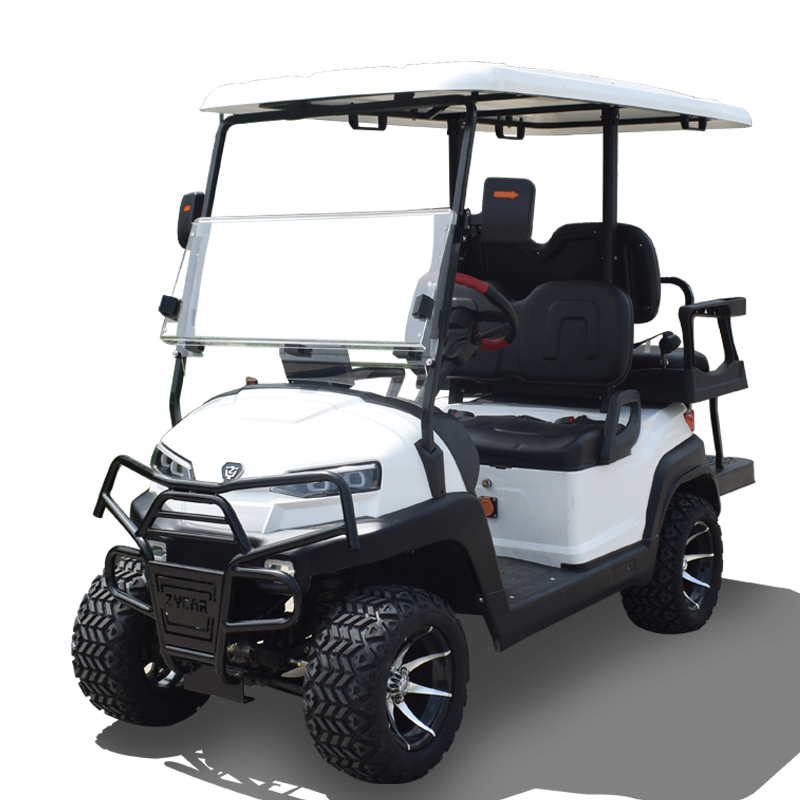 4 seater utility golf cart Z2C white