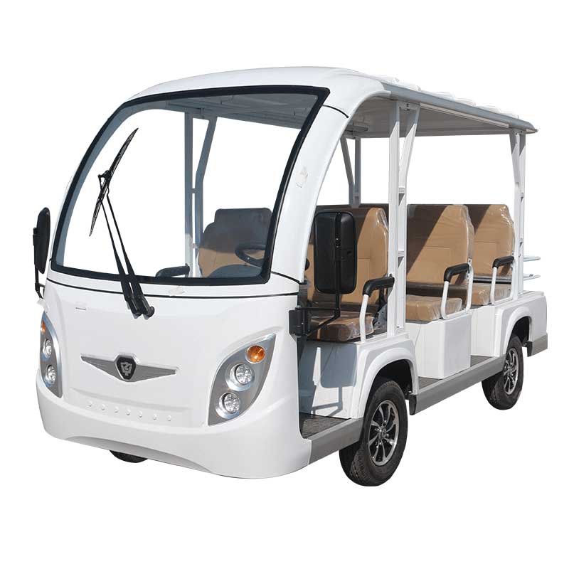 8 seater sightseeing cart A8 white