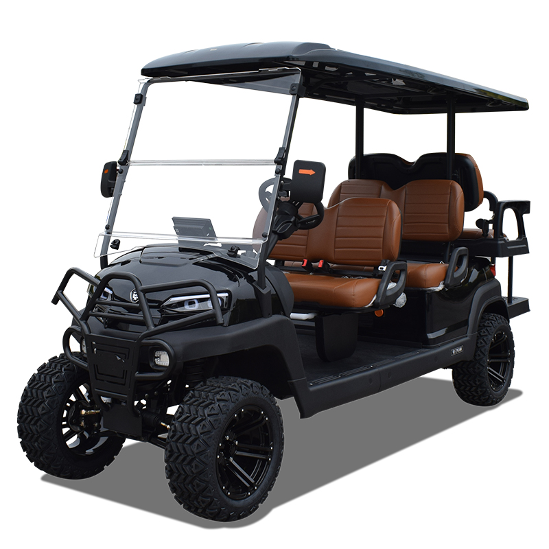 6 seater utility golf cart Z4C black