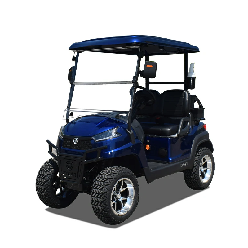 2 seater utility golf cart R2 royal blue