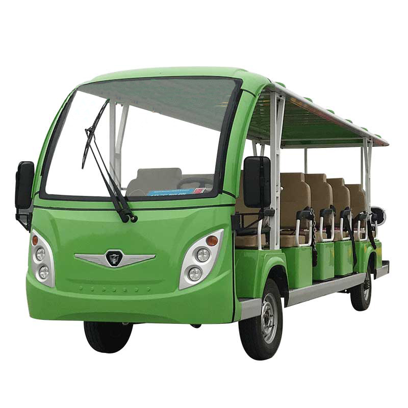 17 seater sightseeing cart A17 green