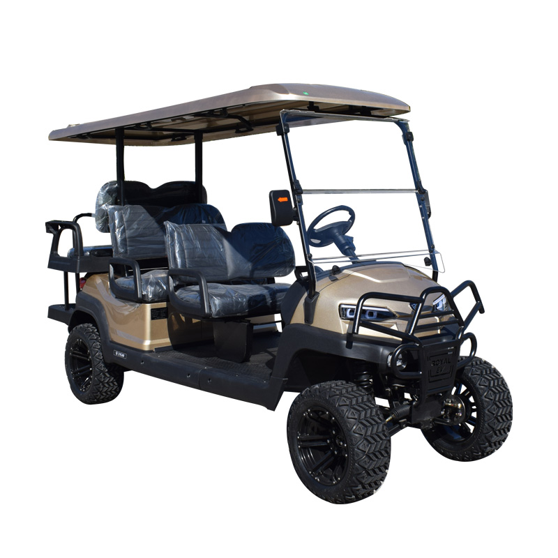 6 seater utility golf cart Z4C golden