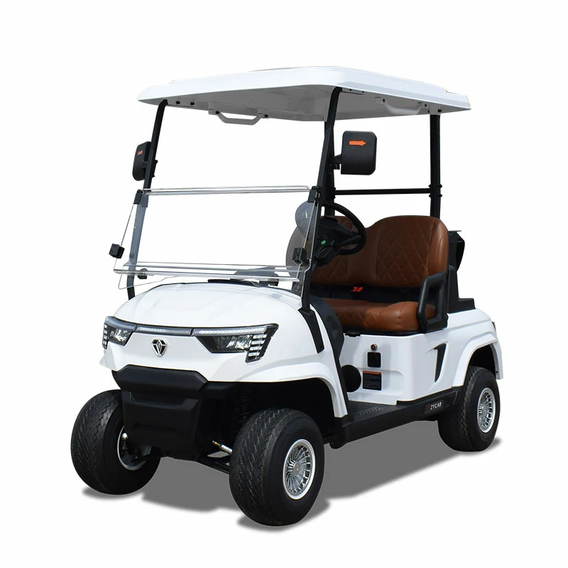 2 seater golf cart E2 white
