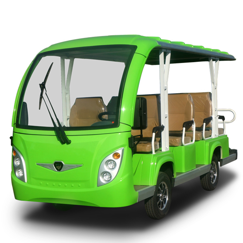 11 seater sightseeing cart A11 green