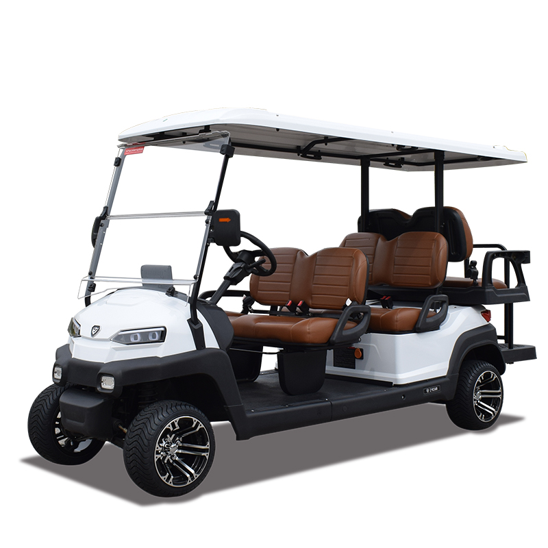 6 seater utility golf cart Z4C white